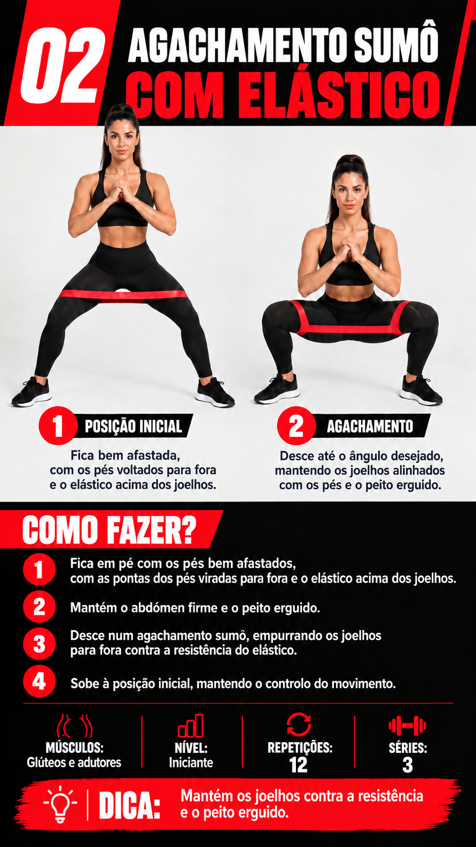 Página do guia: exercício 02 com banda elástica